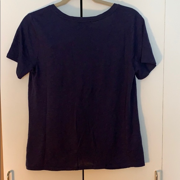 Navy Stella & Dot “The Twist Tee” - Picture 3 of 4